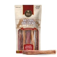 Bully Bunches Natural Dog Chews Collagen Wrapped 6 Inch Stick