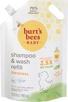 Burt's Bees Baby Shampoo & Body Wash Original Scent Refill