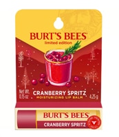 Burt's Bees Holiday Moisturizing Lip Balm Cranberry Spritz