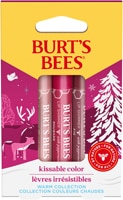 Burt's Bees Kissable Color Warm Tone Lip Shimmer Holiday Gift Set