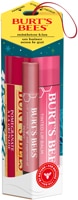 Burt's Bees Mistletoe Kiss Pomegranate Lip Trio Holiday Gift Set