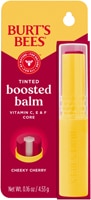 Burt's Bees Tinted Boosted Lip Balm - Cheeky Cherry