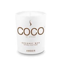 COCO by Stone Coconut Wax Candle Amber