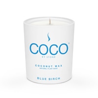 COCO by Stone Coconut Wax Candle Blue Birch