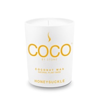 COCO by Stone Coconut Wax Candle Honeysuckle