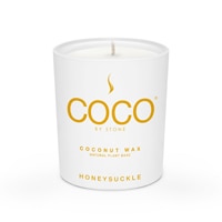 COCO by Stone Coconut Wax Candle Honeysuckle