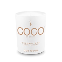 COCO by Stone Coconut Wax Candle Oud Wood