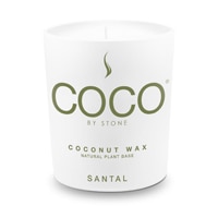 COCO by Stone Coconut Wax Candle Santal