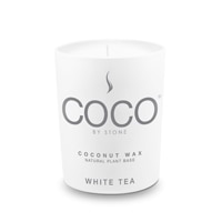 COCO by Stone Coconut Wax Candle White Tea