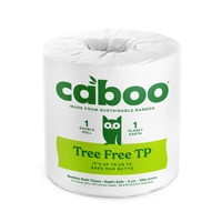 Caboo Bathroom Tissue Tree + Plastic Free Double Rolls