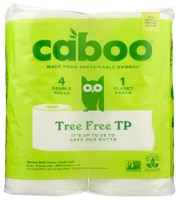Caboo Toilet Paper Tree Free Bamboo 2-Ply 300 Sheet Roll