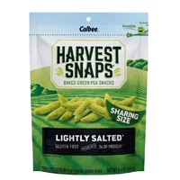 Calbee Gluten Free Harvest Snaps Baked Green Pea Snacks Lightly Salted