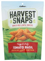 Calbee Gluten Free Lentil Snaps Harvest Snaps Tomato Basil