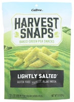 Calbee Harvest Snaps Gluten Free Green Pea Crisps Lightly Salted
