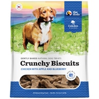 Caledon Farms Dog Treats Natural Crunchy Biscuits Chicken with Apple & Blueberry