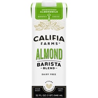 Califia Farms Dairy Free Unsweetened Almond Barista Blend Almond Milk