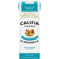 Califia Farms Dairy Free Unsweetened Vanilla Almond Milk