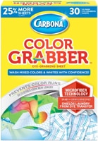 Carbona Color Grabber Laundry Sheets Unscented