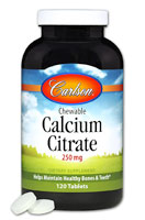 Carlson Chewable Calcium Vanilla