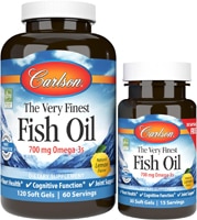 Carlson Fish Oil BOGO Lemon