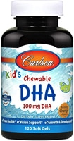 Carlson Kid's Chewable DHA Bursting Orange