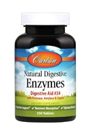 Carlson Natural Digestive Enzymes Digestive Aid No 34