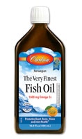 Carlson Norwegian The Very Finest Fish Oil Natural Orange