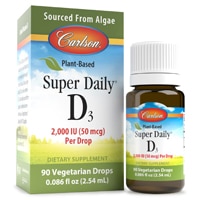 Carlson Plant-Based Super Daily D3