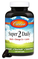 Carlson Super 2 Daily Vitamins and Minerals