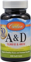 Carlson Vitamin A & D