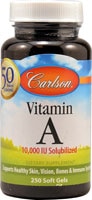 Carlson Vitamin A Solubilized