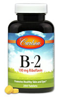 Carlson Vitamin B-2 Riboflavin