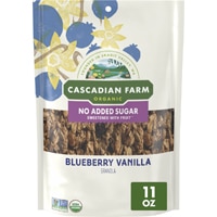 Cascadian Farm Organic Granola No Added Sugar Blueberry Vanilla