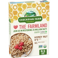 Cascadian Farm Organic Organic Cereal Honey Nut O's