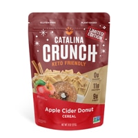 Catalina Crunch Keto Friendly Cereal Limited Edition Apple Cider Donut