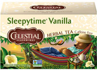 Celestial Seasonings Herbal Tea Caffeine Free Sleepytime Vanilla