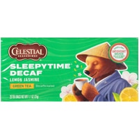 Celestial Seasonings Sleepytime Green Tea Caffeine Free Lemon Jasmine