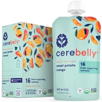 Cerebelly Organic Baby Food Purees Sweet Potato Mango