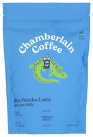 Chamberlain Coffee Blue Matcha Latte with Oat Milk