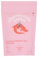 Chamberlain Coffee Matcha Latte with Oat Milk Strawberry