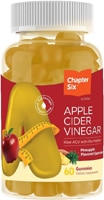 Chapter Six Apple Cider Vinegar Raw with The Mother Gummies Pineapple