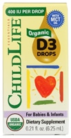 Childlife Babies & Infants Organic Vitamin D3 Drops