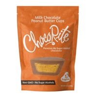 ChocoRite Peanut Butter Cups Low Sugar Milk Chocolate