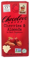 Chocolove Kosher Dark Chocolate Bar Cherries & Almonds