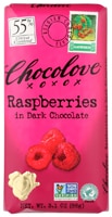 Chocolove Kosher Dark Chocolate Bar Raspberries