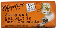 Chocolove Kosher Mini Dark Chocolate Bar 55% Almonds & Sea Salt