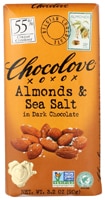 Chocolove Non-GMO Dark Chocolate Bar Almonds & Sea Salt