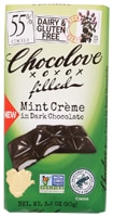 Chocolove Non GMO Mint Crème Filled in Dark Chocolate