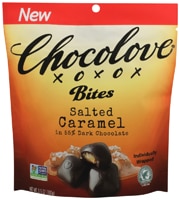 Chocolove Non-GMO Salted Caramel Dark Chocolate Bites