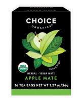 Choice Organics Tea Apple Mate Yerba Mate